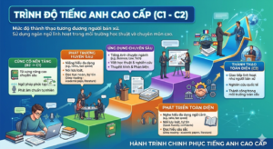 Lộ trình chinh phục các trình độ tiếng Anh